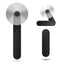 2-in-1 Mini Handheld Fan UK USB Rechargeable Foldable Fan