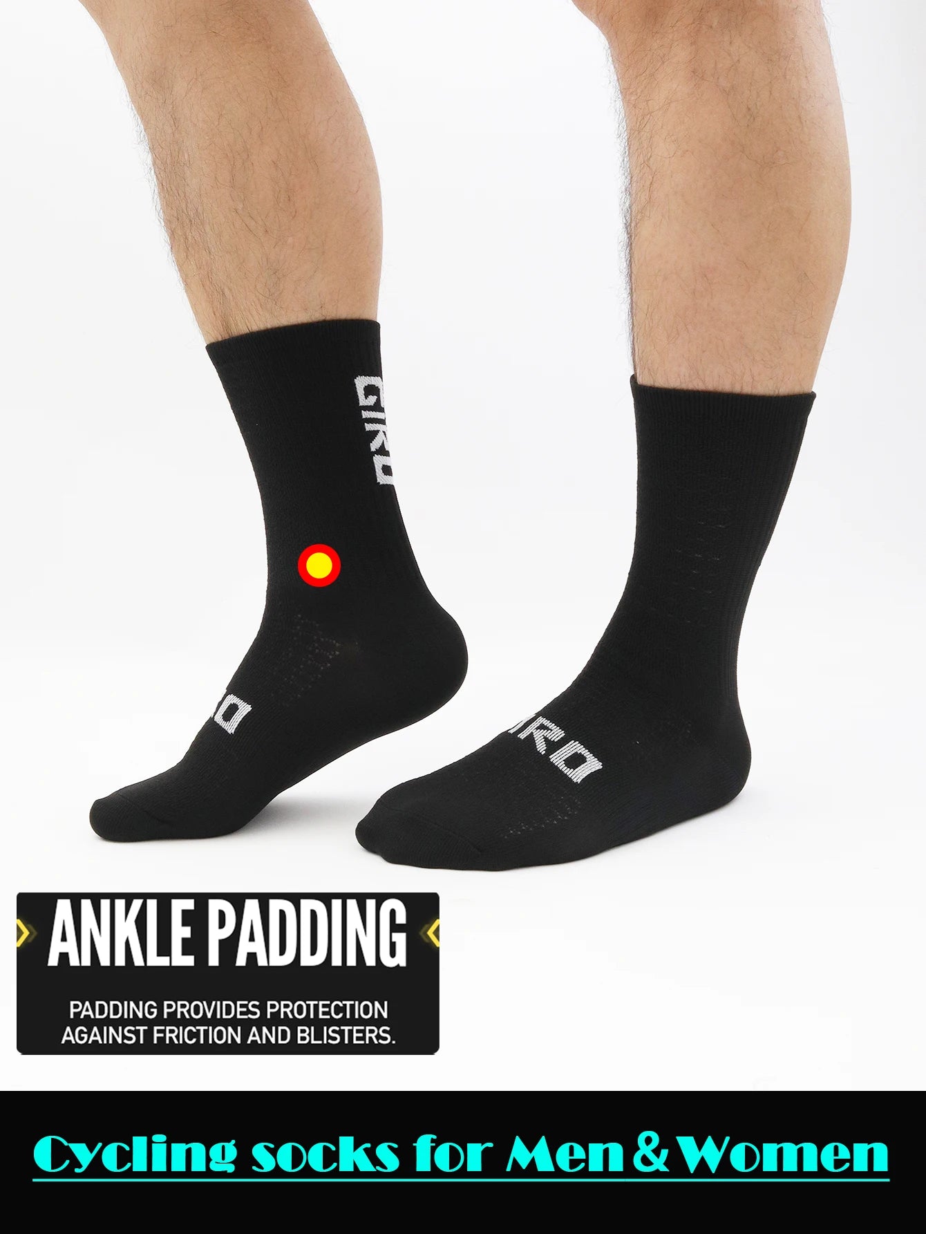 Professional Cycling Compression Socks Breathable Running Sports