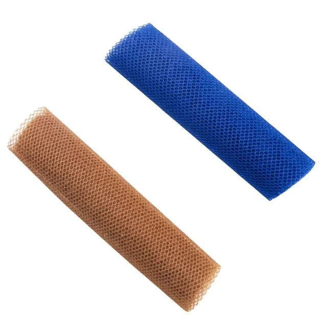 2PCS African Exfoliating Sponge Mesh Bath Scrubber Towel for Smooth Skin