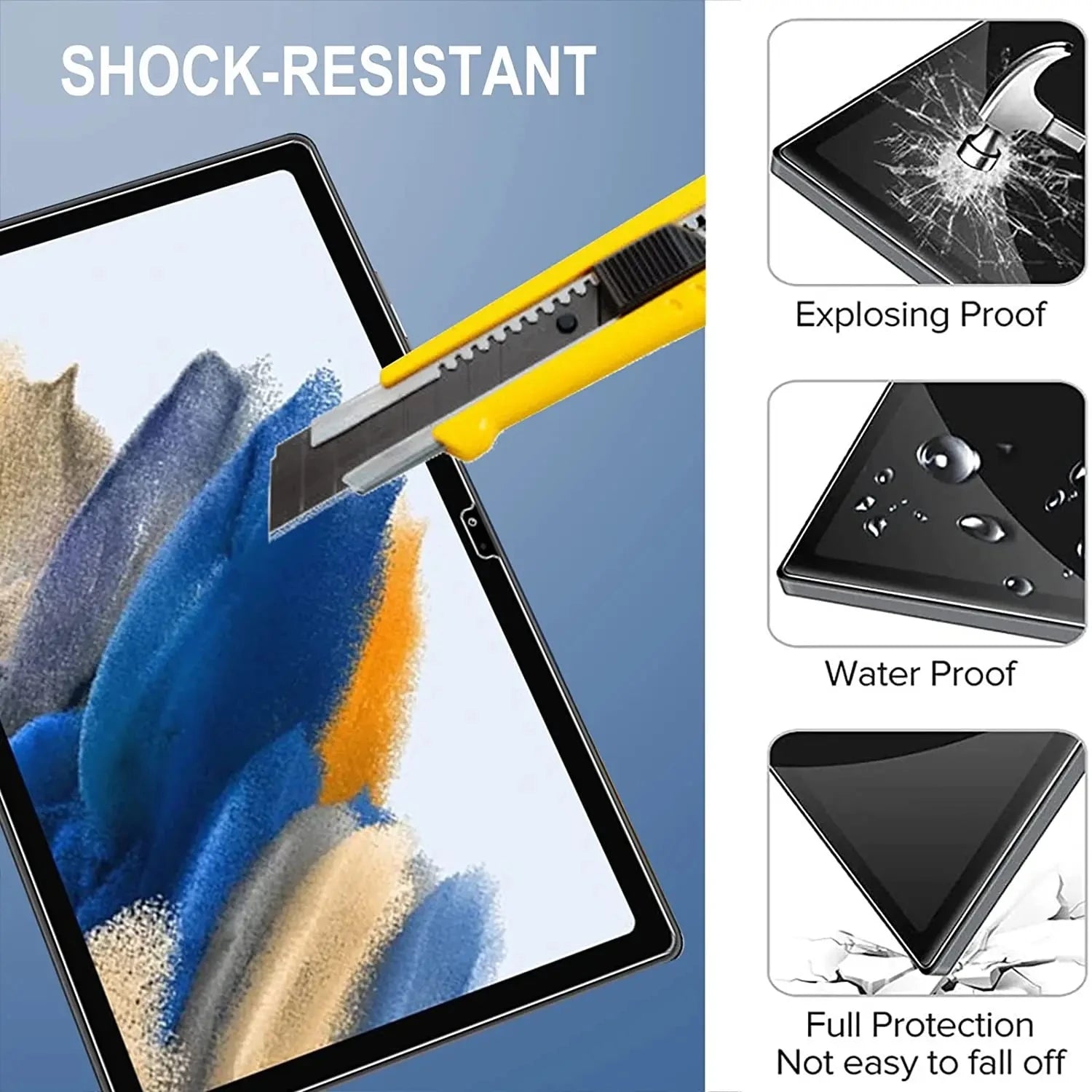 Glass Screen Protector for Samsung Galaxy Tab A9 Plus Secondary image