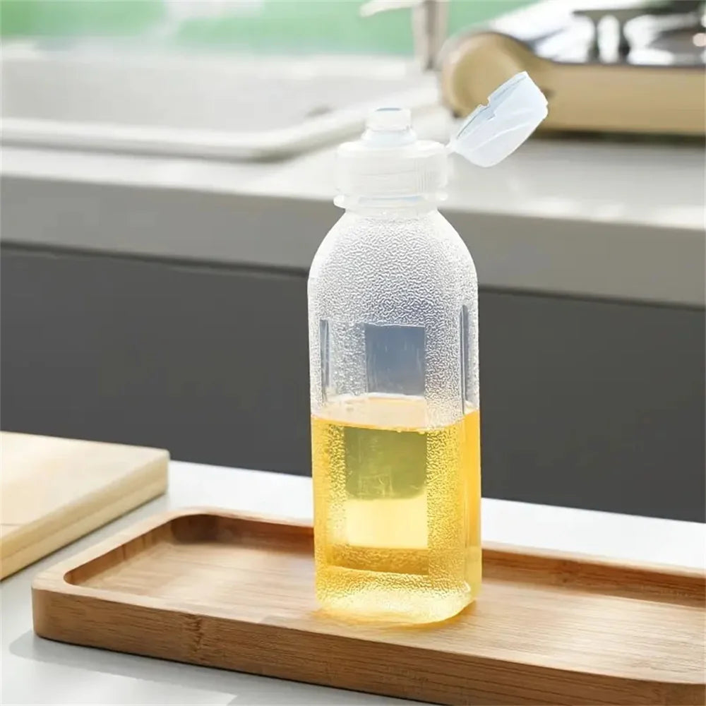 300ml 500ml Oil Bottle Heat Resistant Kitchen Squeeze Dispenser