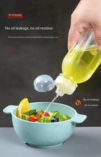 300ml 500ml Oil Bottle Heat Resistant Kitchen Squeeze Dispenser