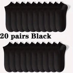 Unisex Ankle Socks Breathable Lightweight Sports Trainer Socks 5-10 Pack