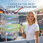 Football Mini Fan UK 3000mAh USB-C Rechargeable Desk Fan