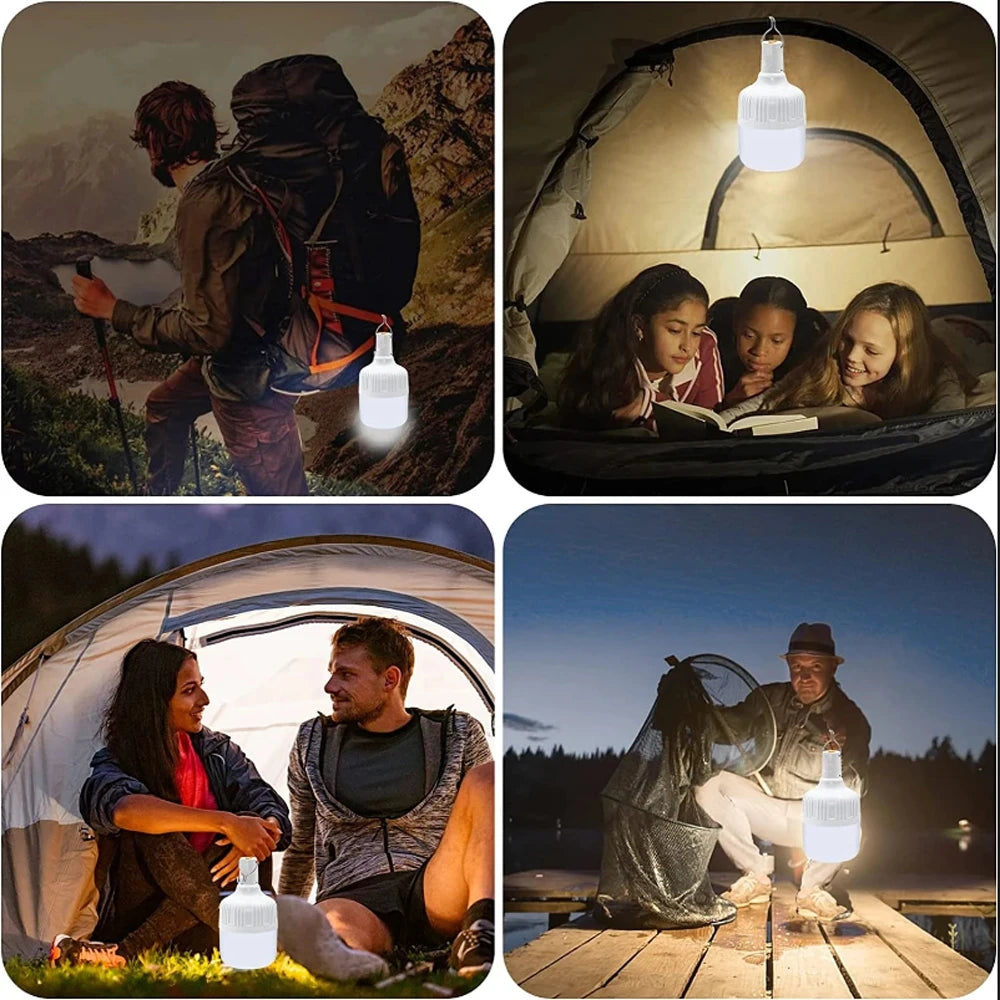 High Power LED Emergency Camping Lantern Portable Light