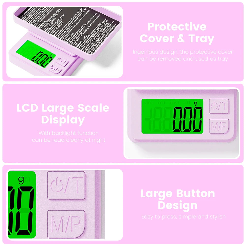 Mini Digital Pocket Scale 0.01g Precision Gram Scale