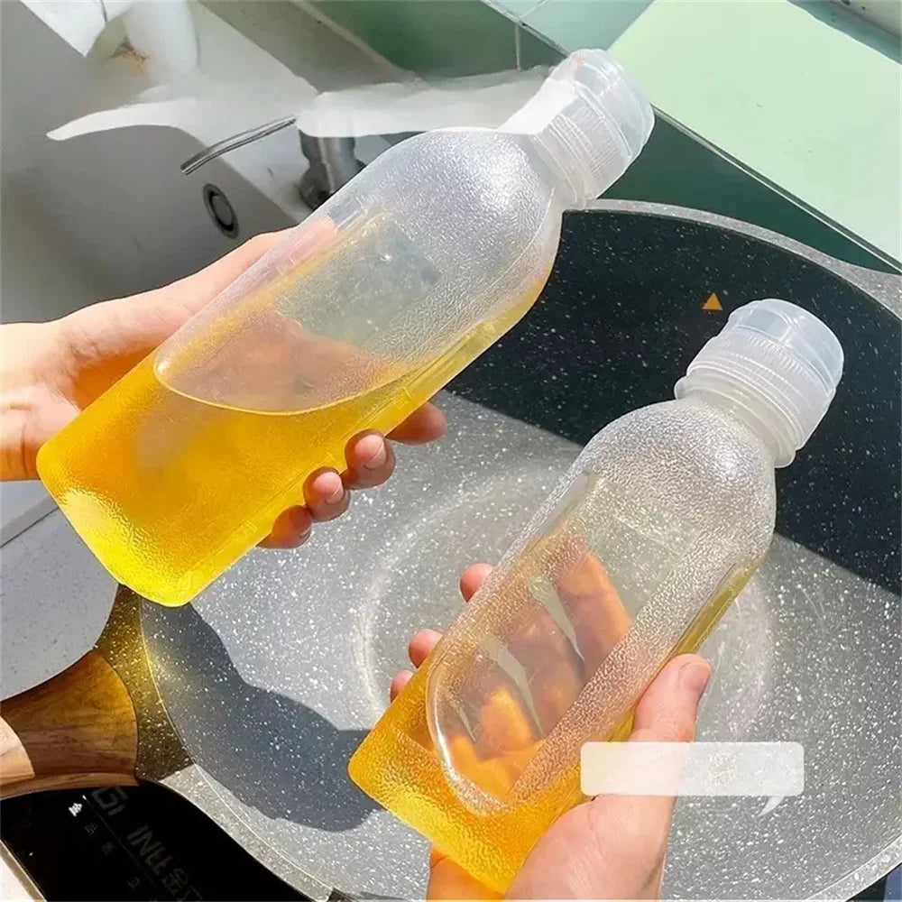 300ml 500ml Oil Bottle Heat Resistant Kitchen Squeeze Dispenser Secondary image