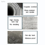 Kitchen Mat Absorbent Printed Rug Non-Slip Long Floor Carpet