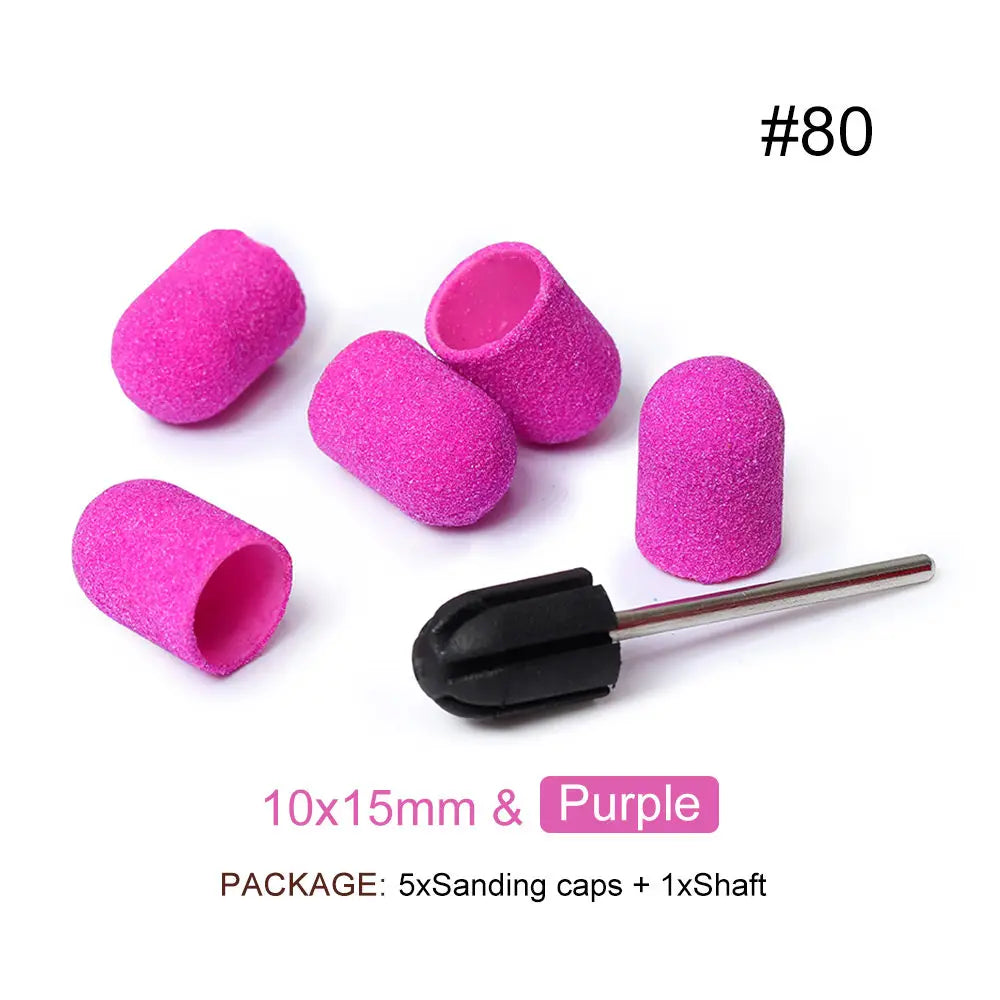 Sanding Bands & Caps for Nail Drill Pedicure Foot Care UK