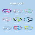Kids Swimming Goggles Anti-Fog Waterproof Ages 3-14