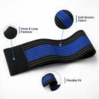 Elastic Wrist Wraps Adjustable Hook & Loop Gym Support Band Set