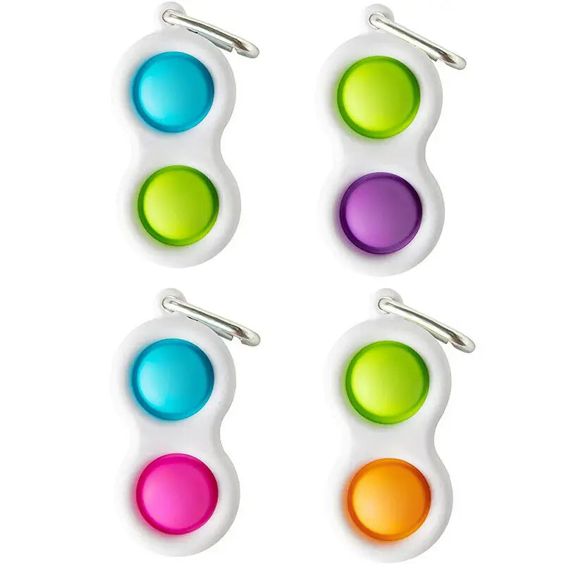 Fidget Keyring | Silent Sensory Toy for Autism & Classroom Use