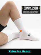 Professional Cycling Compression Socks Breathable Running Sports