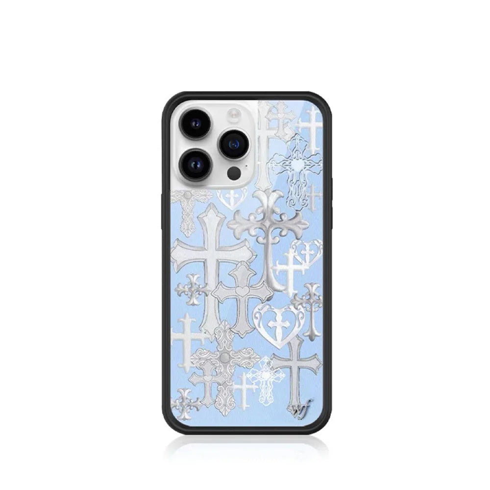 3D Wildflower Ghost Spider Case for iPhone 12 13 14 15 16 17 Pro Max