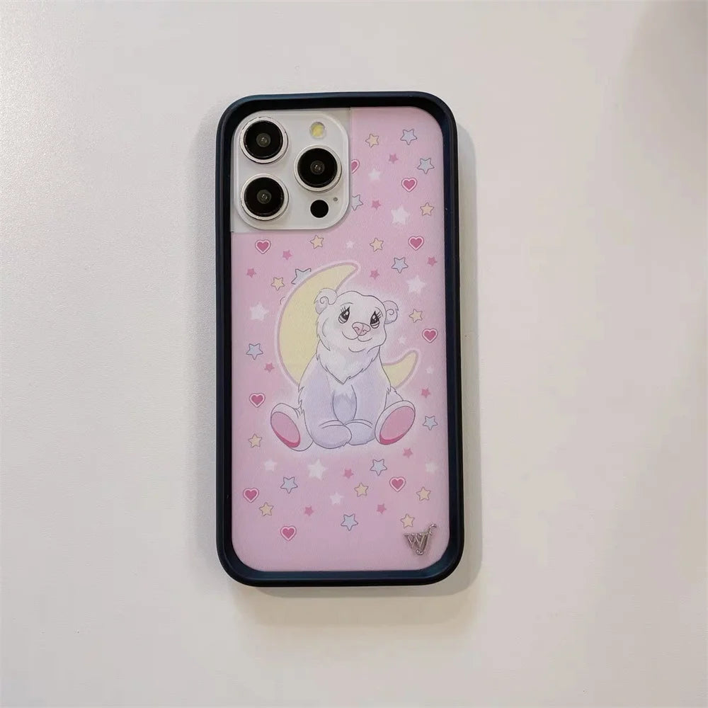 3D Wildflower Ghost Spider Case for iPhone 12 13 14 15 16 17 Pro Max