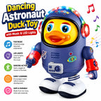 Dancing Astronaut Duck Toy – Musical LED Toy for Toddlers
