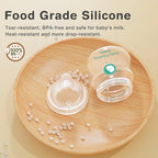 MAMIJOY Anti-Choke Glass Baby Bottle BPA Free