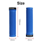 MTB Handlebar Grips Lock-On Anti-Slip Rubber Bike BMX Soft Grip