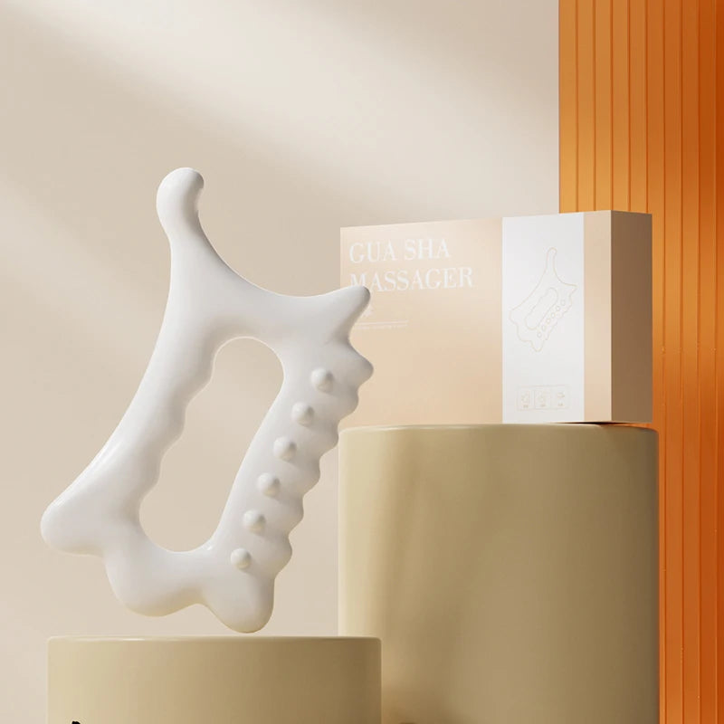 Body & Facial Acupoint Massage Stick UK Meridian Scraping Tool