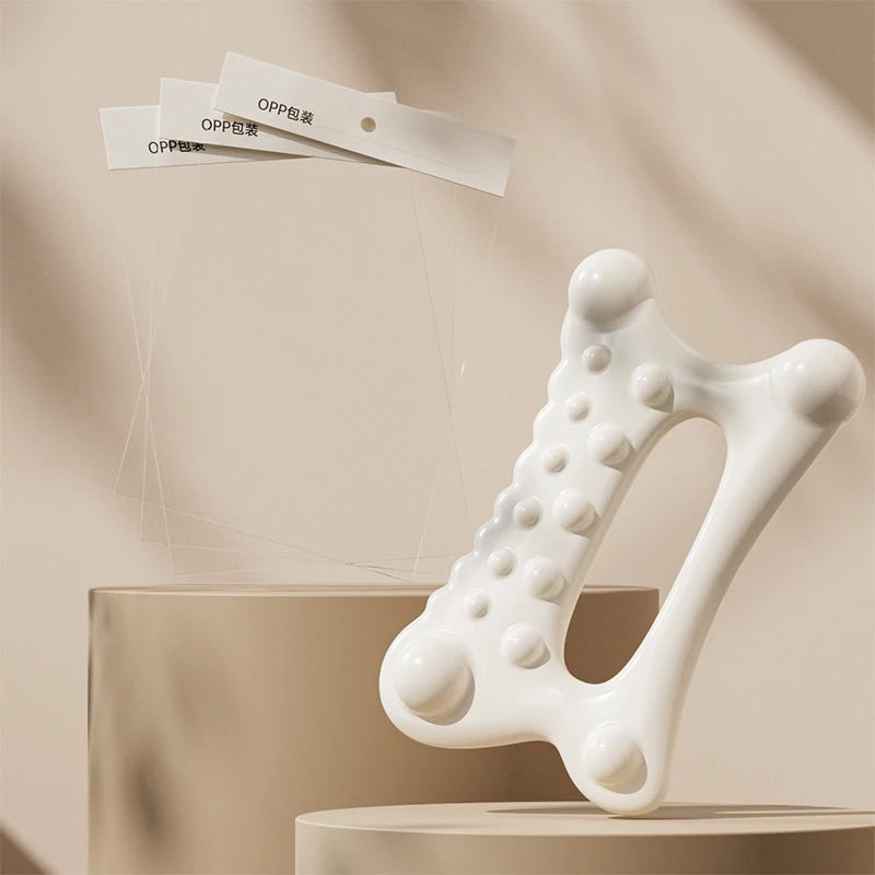 Body & Facial Acupoint Massage Stick UK Meridian Scraping Tool