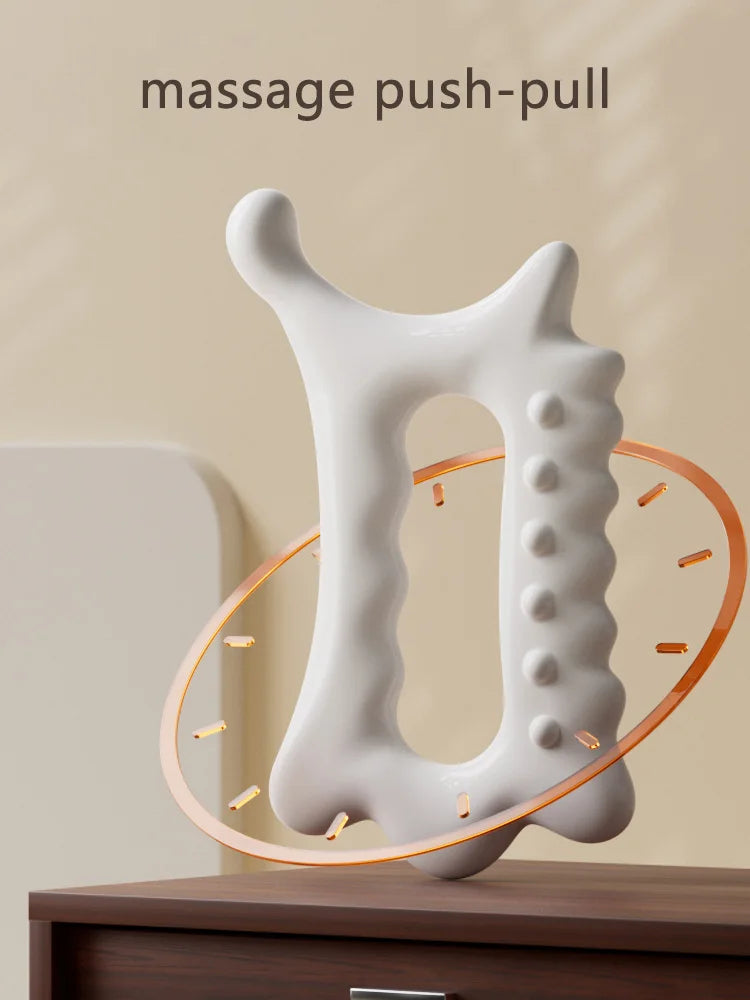 Body & Facial Acupoint Massage Stick UK Meridian Scraping Tool
