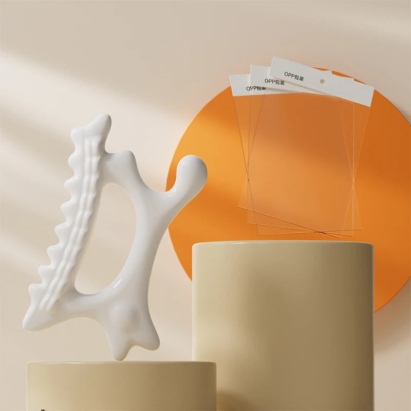 Body & Facial Acupoint Massage Stick UK Meridian Scraping Tool