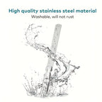 Double Sided Stainless Steel Nail File Reusable Penny Haul Manicure Tool Kit Uk