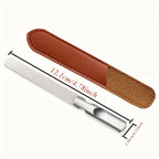 Double Sided Stainless Steel Nail File Reusable Penny Haul Manicure Tool Kit UK