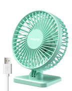 GAIATOP Mini USB Desktop Fan Quiet 3-Speed Office Fan