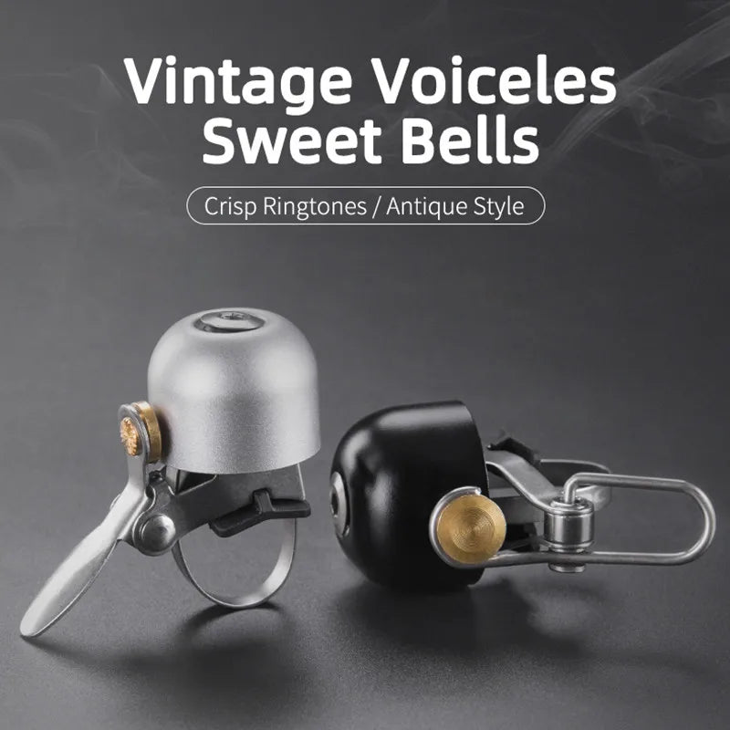 ROCKBROS Retro Bike Bell Classical Bicycle Bell for MTB & Road Bikes