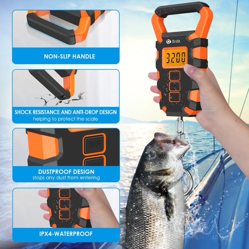 50KG Digital Fishing Scale Luggage & Hanging Scale