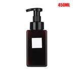 Foam Soap Dispenser Bottle Manual Pump 250/450/650ML Bathroom Liquid Dispenser
