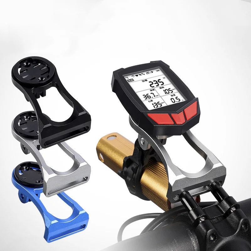 Aluminum Bike Computer Camera Mount Handlebar GPS GoPro Bracket MTB