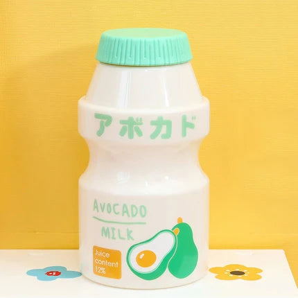 480ml Cute Fruit Water Bottle BPA Free Strawberry Drink Cup