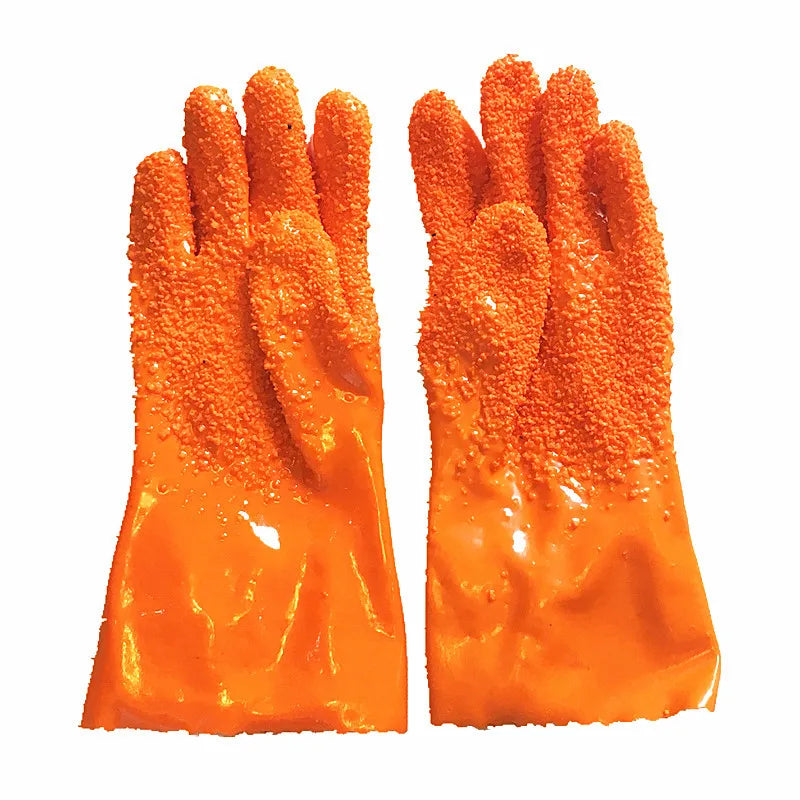 Silicone Potato Peeling Gloves Kitchen Cleaning Gloves