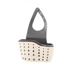 Adjustable Kitchen Sink Holder Faucet Hanging Soap & Sponge Organizer