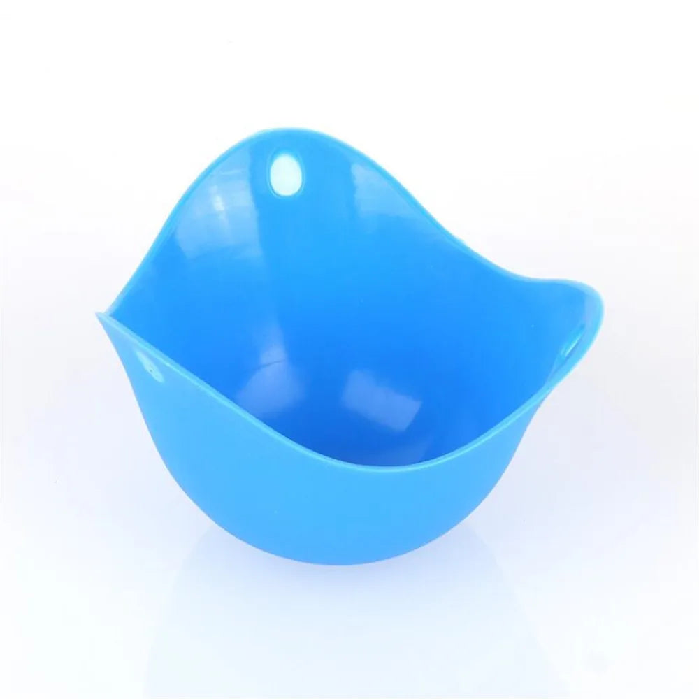 Silicone Egg Boiler & Poacher Cups – High Temperature Egg Cooker Mold Set