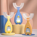 Kids 360° U Shape Toothbrush Soft Silicone Baby Teeth Brush