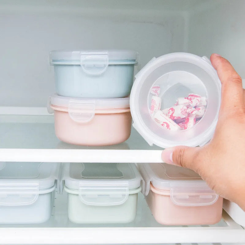 Plastic Lunch Box Bento Container Leakproof Fruit Salad Storage Box Secondary image