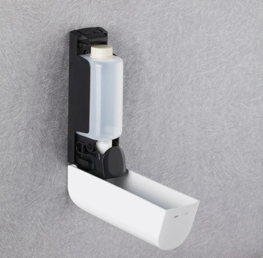350ML Wall Mounted Soap Dispenser Shower Shampoo & Liquid Soap Container
