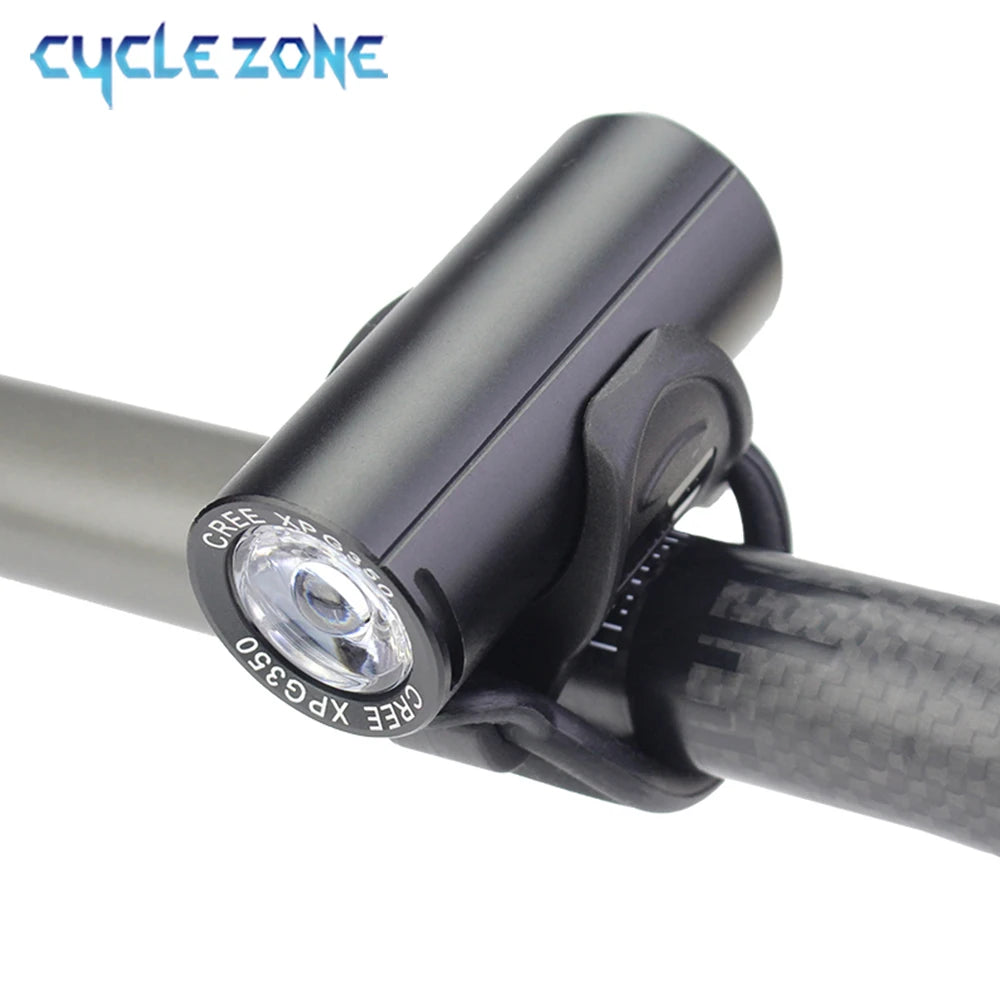 XPG LED Bike Light USB Rechargeable Waterproof Headlight