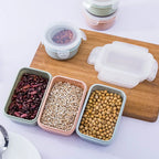 Plastic Lunch Box Bento Container Leakproof Fruit Salad Storage Box
