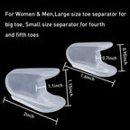 Silicone Toe Separator Bunion Corrector