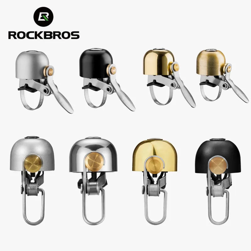 ROCKBROS Retro Bike Bell Classical Bicycle Bell for MTB & Road Bikes