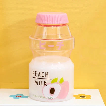 480ml Cute Fruit Water Bottle BPA Free Strawberry Drink Cup