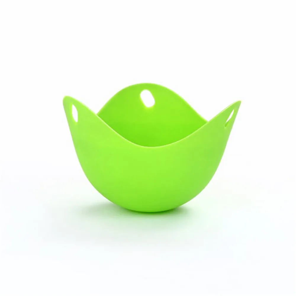 Silicone Egg Boiler & Poacher Cups – High Temperature Egg Cooker Mold Set