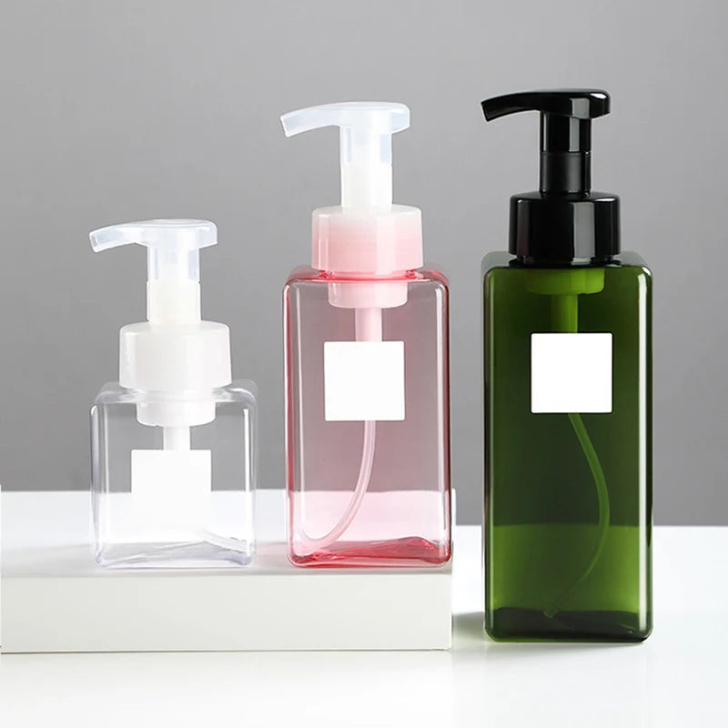 Foam Soap Dispenser Bottle Manual Pump 250/450/650ML Bathroom Liquid Dispenser Main image