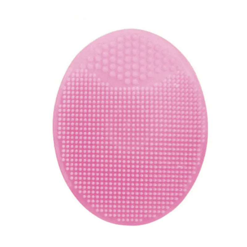 Soft Silicone Facial Cleansing Brush Baby Bath Massage Scrubber