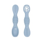 Baby Spoon Fork Set Soft Silicone Training Cutlery for Kids