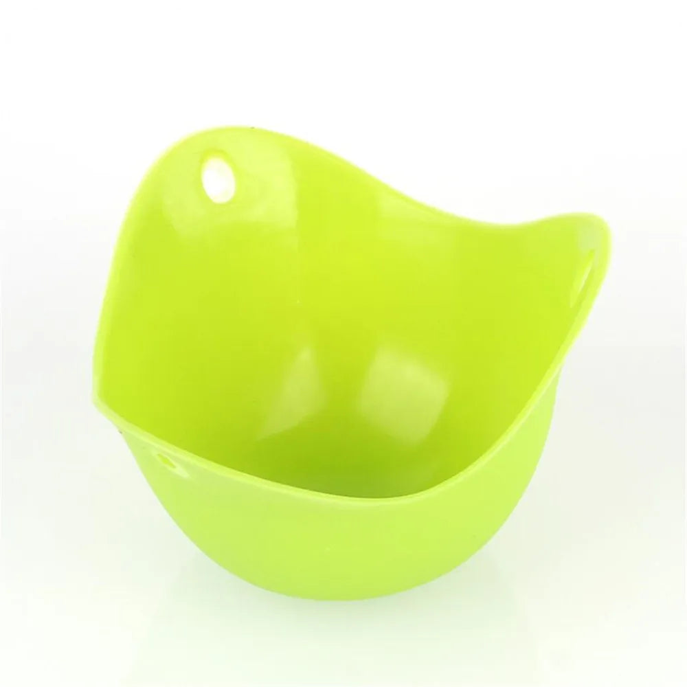 Silicone Egg Boiler & Poacher Cups – High Temperature Egg Cooker Mold Set